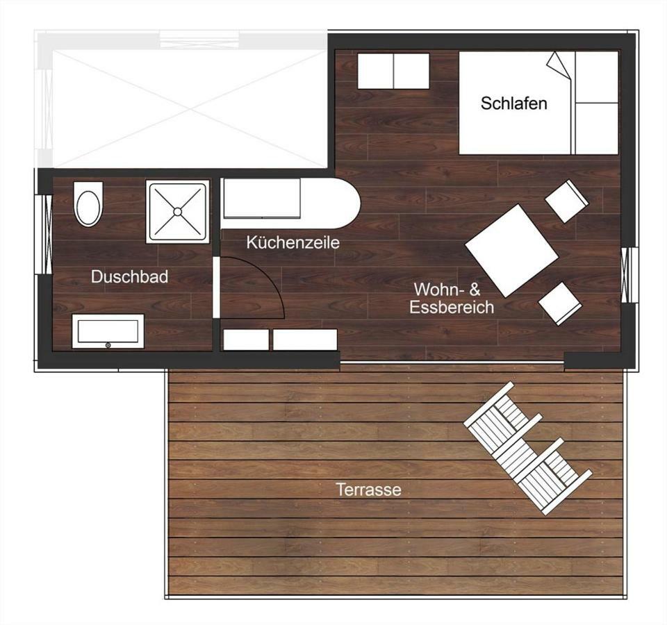 Petit-Chalet Am Hainer See Rotha Экстерьер фото